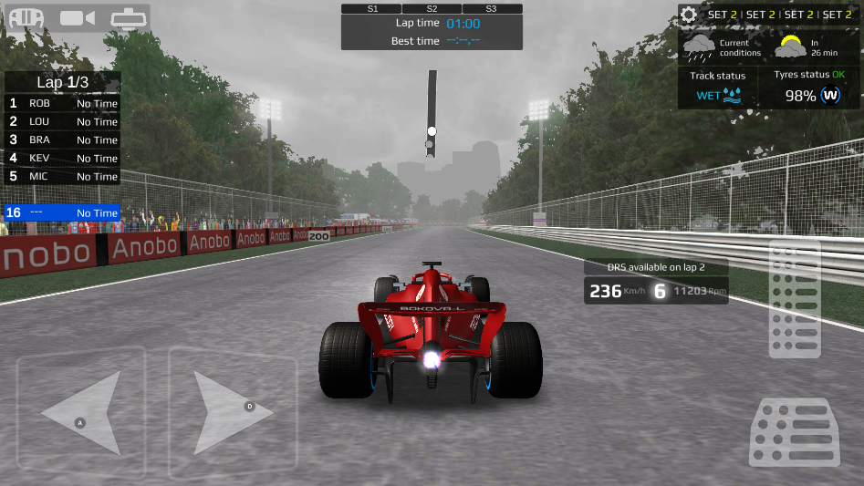 真实方程式赛车模拟器游戏手机版Fx Racer3