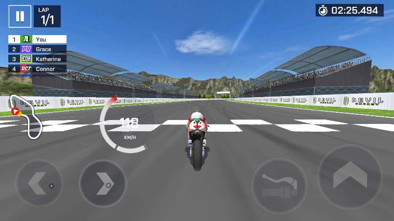 摩托竞速游戏手游安卓版Moto Rider Bike Racing Games3