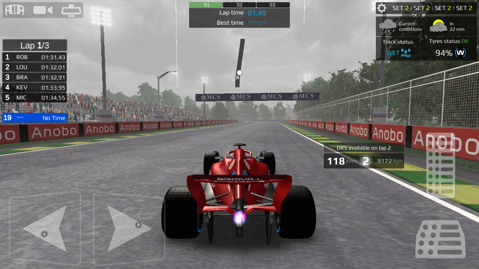 真实方程式赛车模拟器游戏手机版Fx Racer2