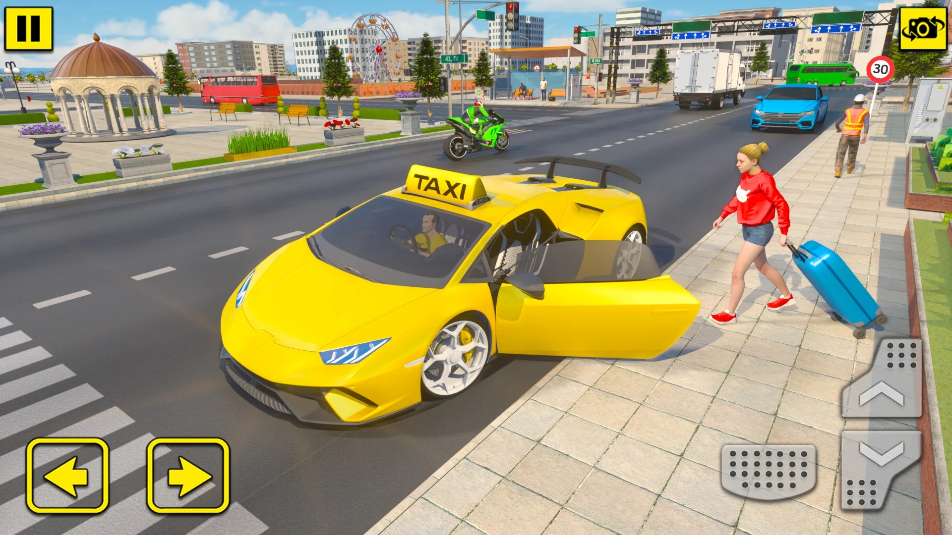 城市模拟出租车游戏最新版(City Taxi Simulator Taxi games)1