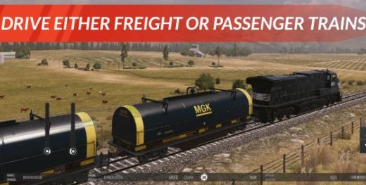 美国火车模拟器游戏2022