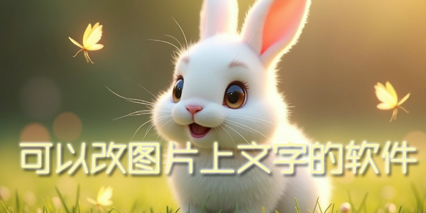 可以改图片上文字的软件
