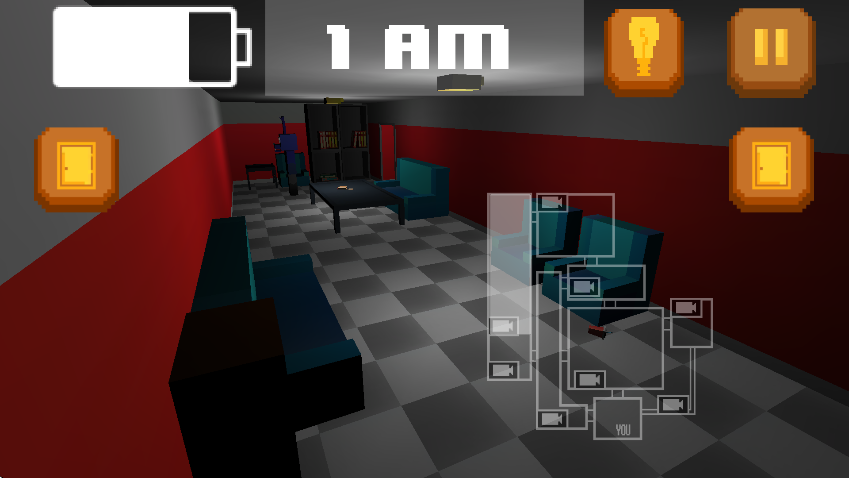 像素玩具熊的五夜后宫手机版Pixel Pizza Nights3