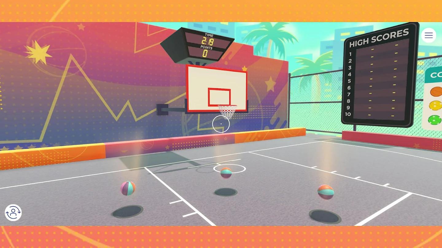 虚拟投篮游戏手机版1