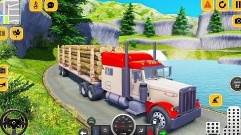 Log Cargo Transport Truck Game原木货运卡车游戏最新版