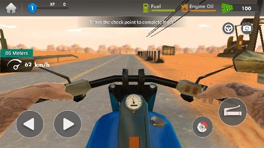 摩托车长途游戏(Motorcycle Simulator Road Trip)