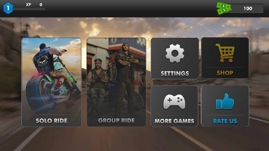 摩托车长途游戏(Motorcycle Simulator Road Trip)