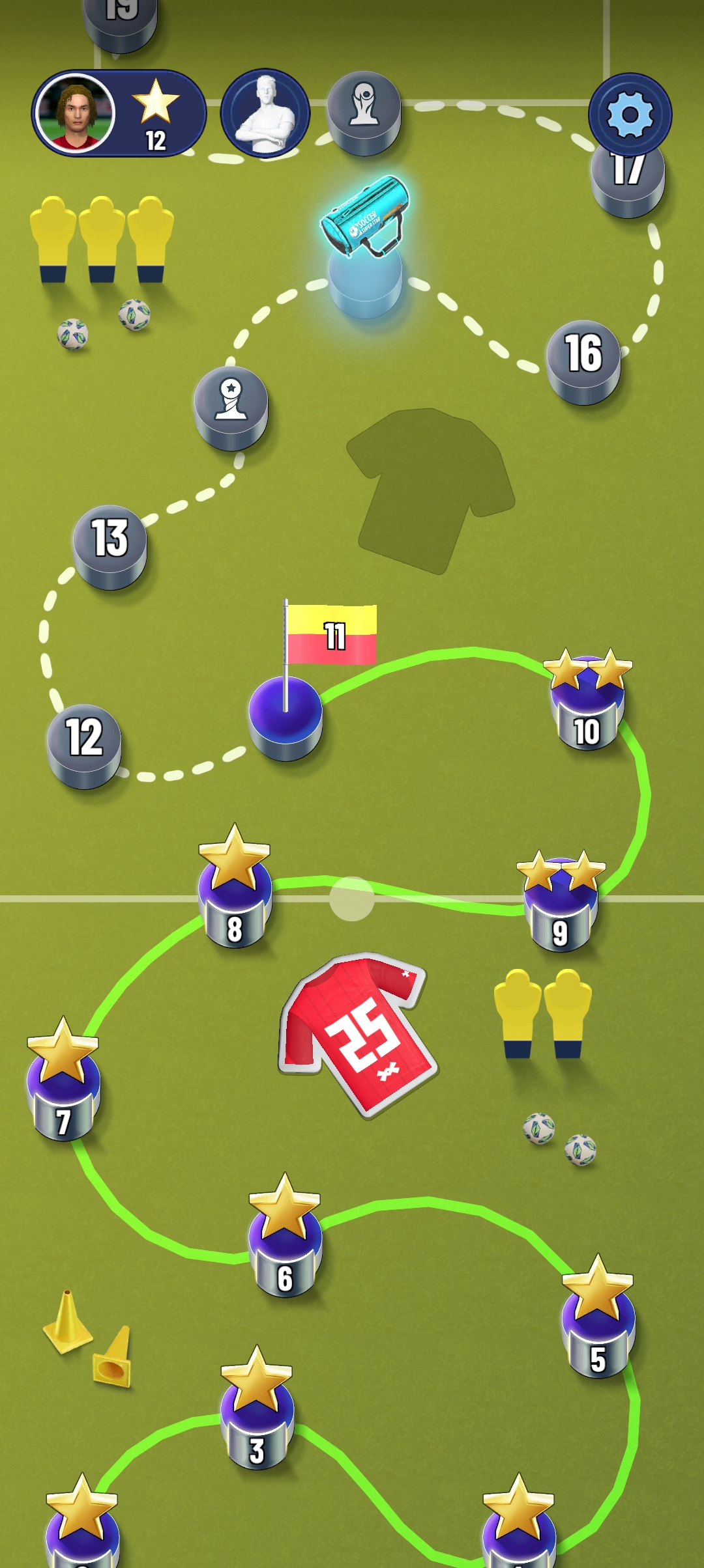 足球超级巨星免广告获得奖励版2