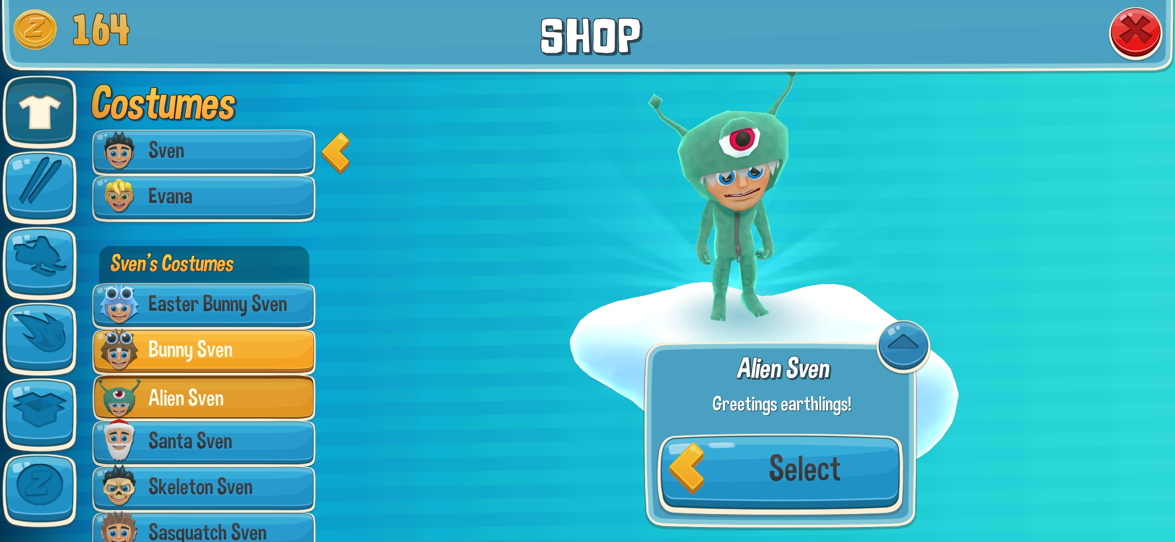 滑雪大冒险2全地图全角色解锁版0