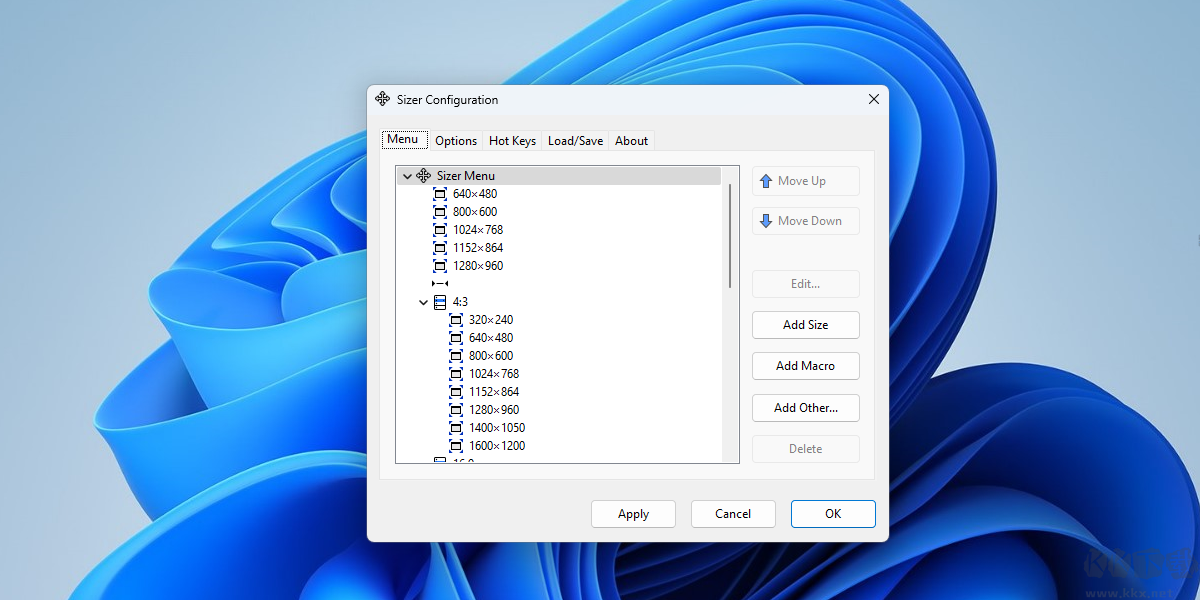 Sizer(窗口调整工具)