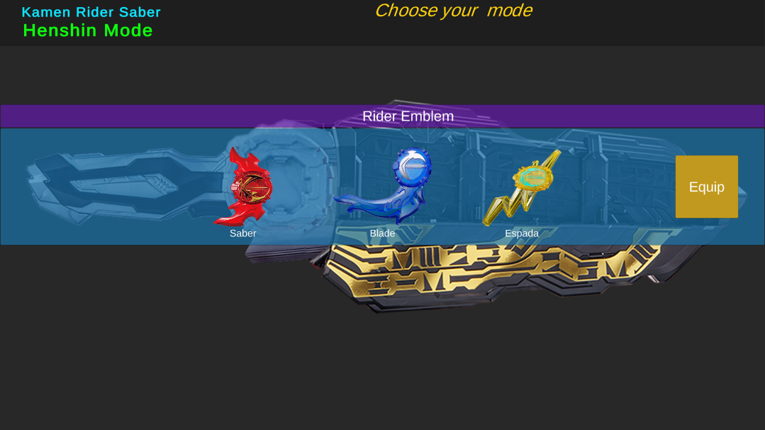 假面骑士圣刃豪华版模拟器下载(KR SABER)3