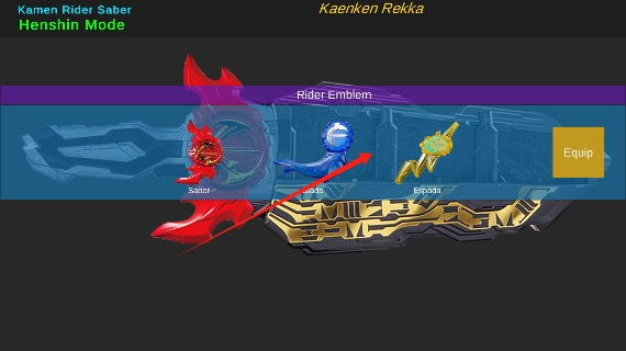 假面骑士圣刃豪华版模拟器下载(KR SABER)