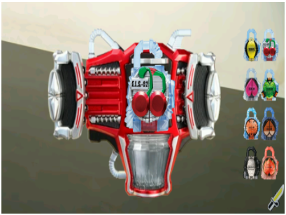 假面骑士铠武腰带模拟器豪华版(Gaim Belt All Rider Series)