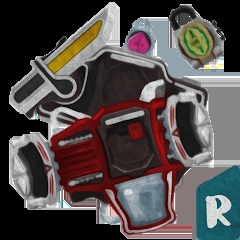 假面骑士铠武腰带模拟器豪华版(Gaim Belt All Rider Series)