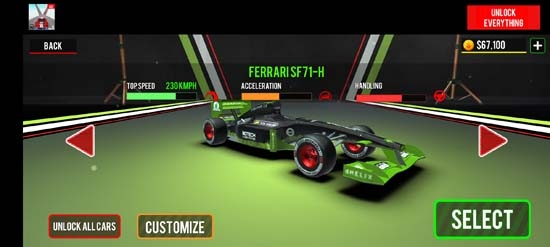 极限方程式赛车破解版