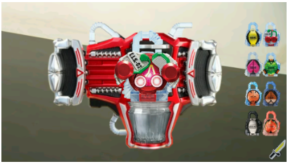 假面骑士铠武腰带模拟器豪华版(Gaim Belt All Rider Series)