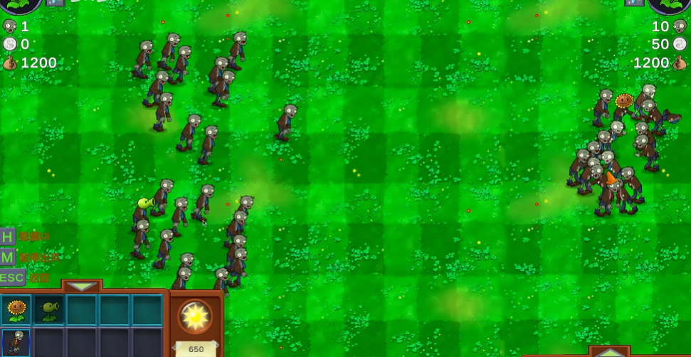 植物大战僵尸僵尸战记改版1