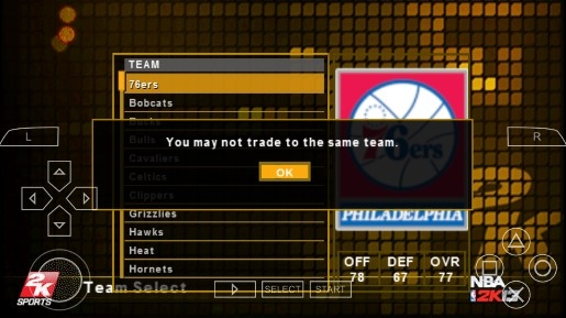 NBA篮球2K13psp手机版