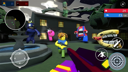 字母射手生存FPS安卓版(Alphabet Shooter: Survival FPS)1