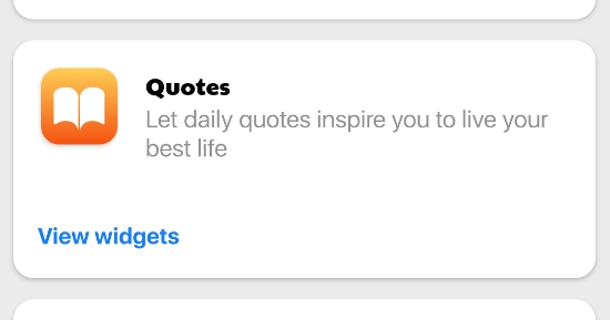 IOS小部件app官方版