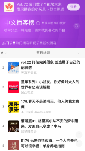 中文播客榜app最新版