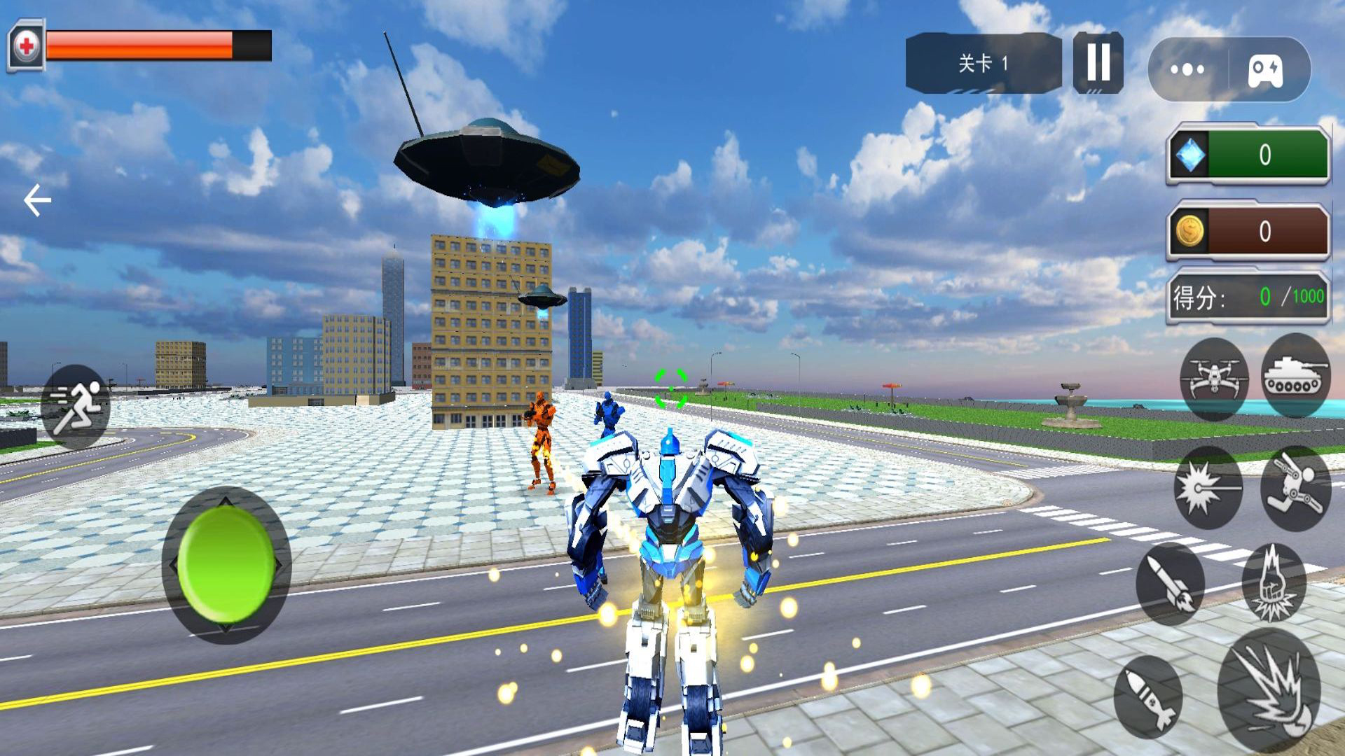 机器人变形战机官方版0
