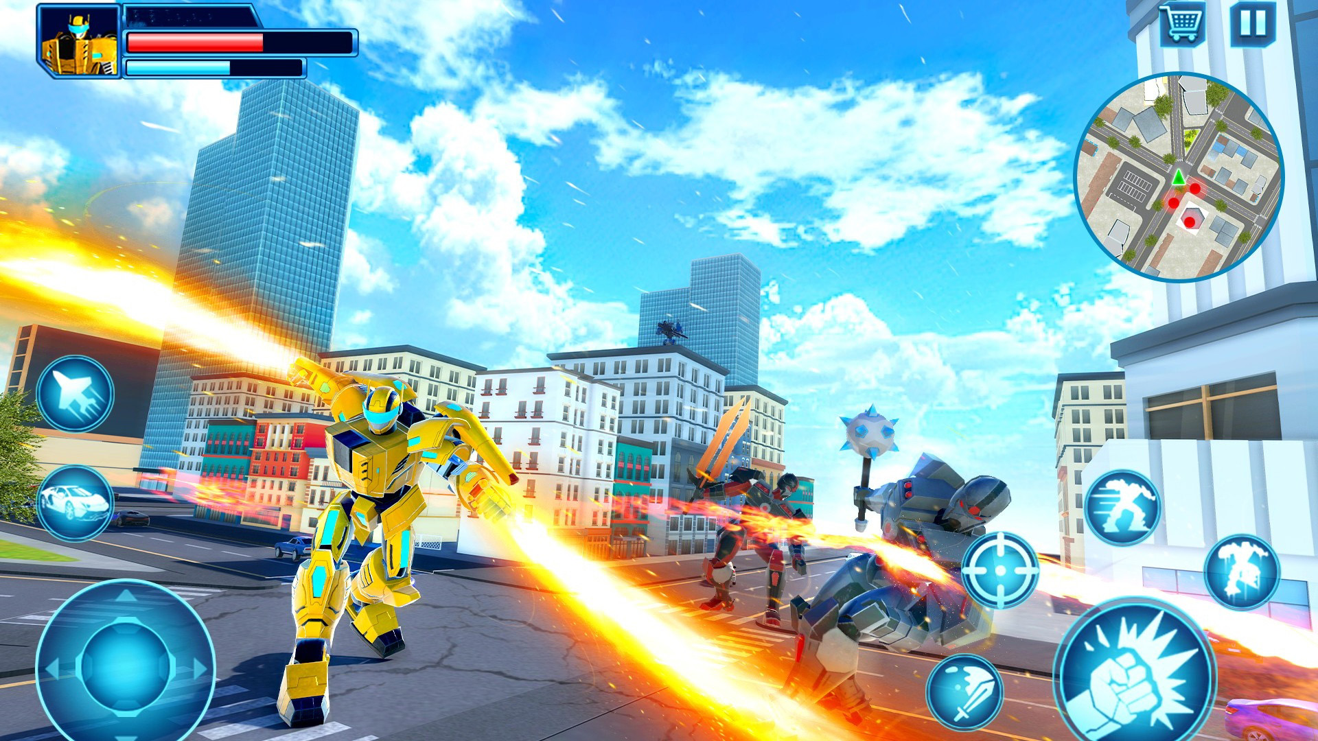 超级机器人大乱斗安卓版1