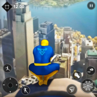 蜘蛛英雄绳索英雄官方版Miami Rope Hero Spider Hero Fighting