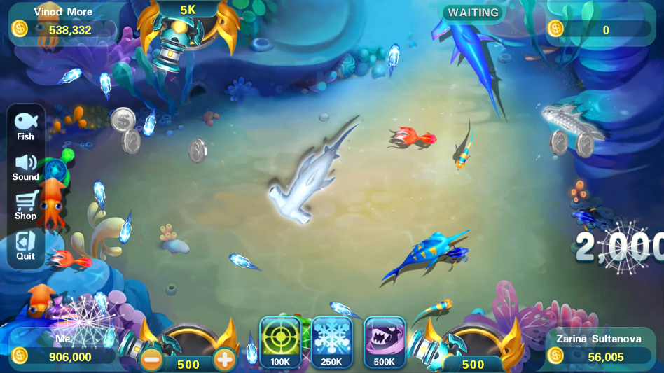 捕鱼无尽版游戏手机版Fishing Storm Jackpot1