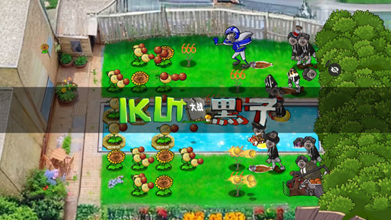 植物大战僵尸ikun大战小黑子