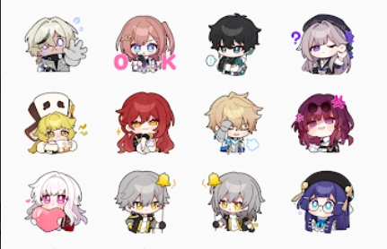 三月七表情包图片可爱app官方版Honkai Starrail Stickers - WhatsApp 三月七表情包图片可爱app官方版Honkai Starrail Stickers - WhatsApp