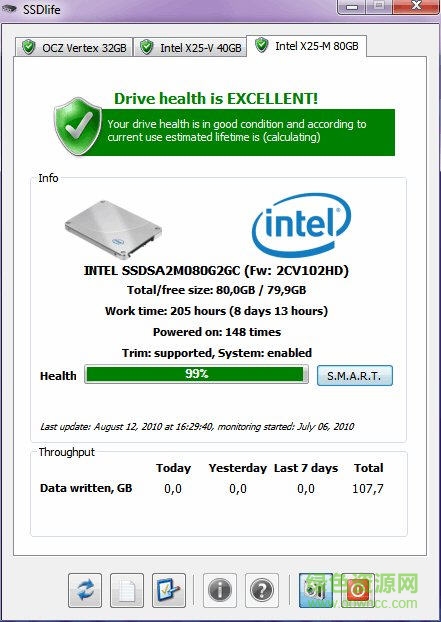 ssd固态硬盘检测工具(ssdlife pro) ssdlife pro免费下载