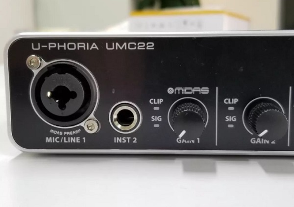 百灵达umc22声卡驱动程序